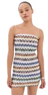 Missoni Short Dress Multi Light Version In Multi