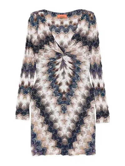 Missoni Short Dress In White