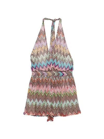 Missoni Short Jumpsuit In Multi
