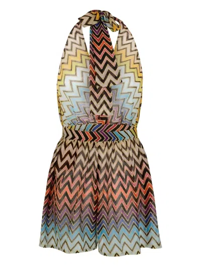 Missoni Short Jumpsuit In Multi