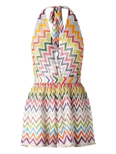 Missoni Short Jumpsuit In Multi
