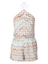 Missoni Women's Viscose Jumpsuit | Size 42 | Ms25sg02br0101 In Multicolour
