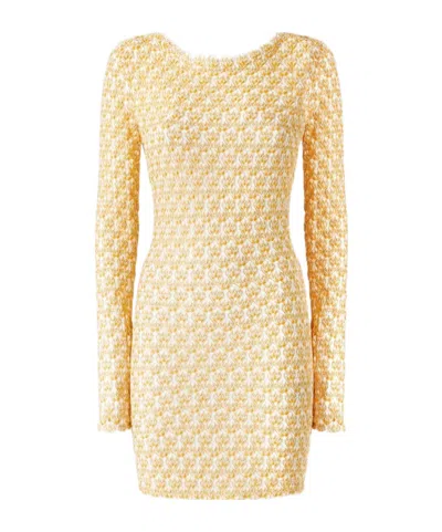 Missoni Short Lace Long Sleeve Cover-up