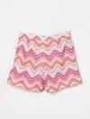 Missoni Short  Kids Color Silver In Silver