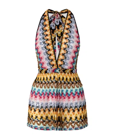 Missoni Short Model Jumpsuit In Multicoloured