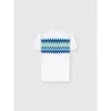 Missoni Short Sleeve T-shirt With Zigzag Insert In White