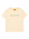 Missoni Beige T-shirt For Babykids With Logo In Neutral