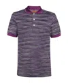Missoni Short-sleeved Polo Shirt In Gray