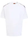 Missoni Zigzag Chevron Crew Neck T-shirt In White