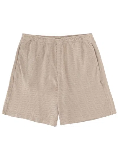 Missoni Shorts In Cotone In Beige