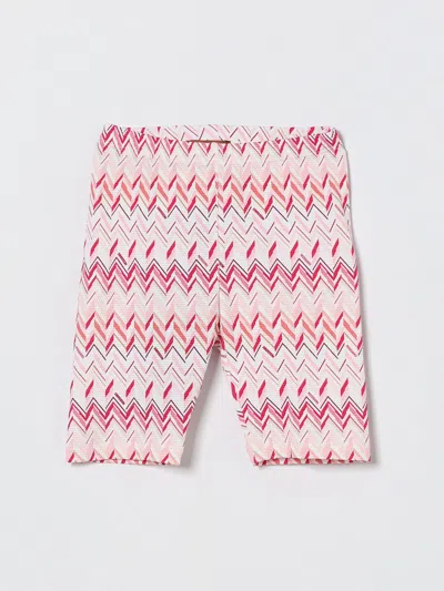 Missoni Shorts  Kids Color Fuchsia In Pink