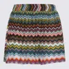 Missoni Zigzag-pattern Mini Shorts In Multi