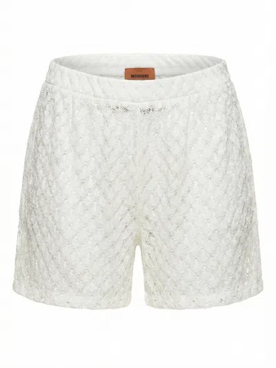 Missoni Shorts In White