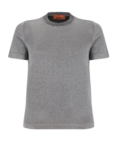 Missoni Short-sleeved T-shirt In Gray