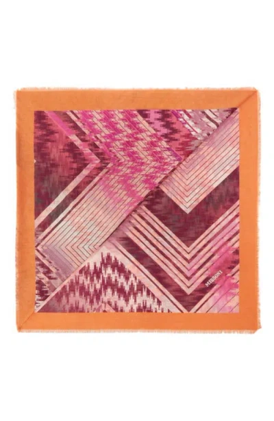 Missoni Silk And Cotton Shawl In Multicoloured