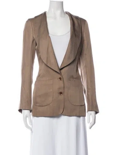 Pre-owned Missoni Silk Blazer In Neutrals