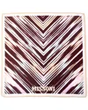 Missoni Woman Scarf Beige Size - Silk In Brown