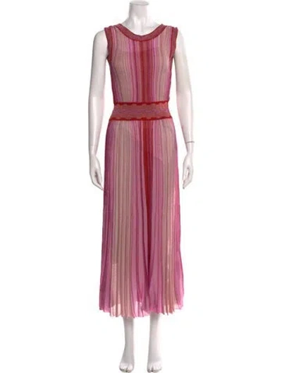 Pre-owned Missoni Silk Long Dress