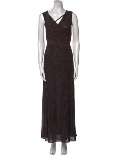 Pre-owned Missoni Silk Long Dress W/ Tags
