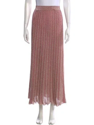 Pre-owned Missoni Silk Long Skirt