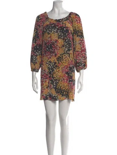 Pre-owned Missoni Silk Mini Dress In Black