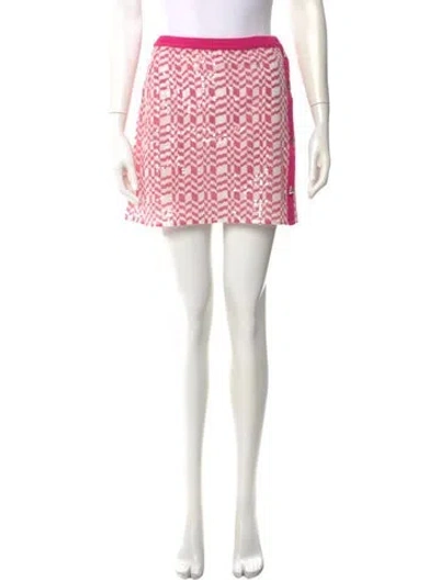 Pre-owned Missoni Silk Mini Skirt In Pink