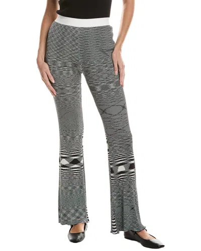 Missoni Silk Pant In Black