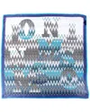 Missoni Silk Scarf In Blue