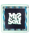 Missoni Silk Scarf In Green