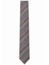 Missoni Diagonal-stripe Silk Tie In Multi