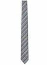 Missoni Zigzag Silk Tie In Multi