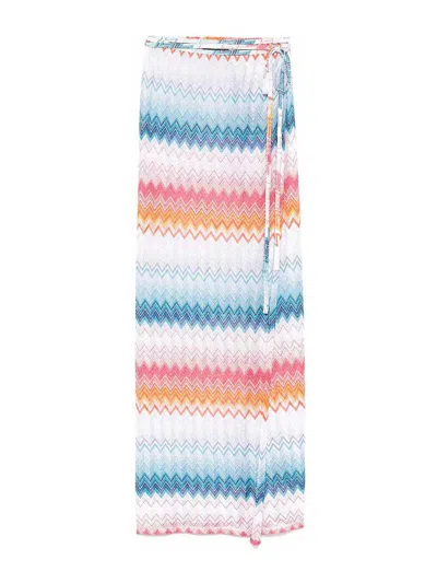 Missoni Printed Palazzo Trousers In Multi