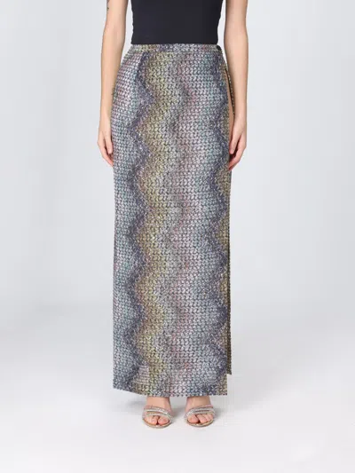 Missoni Skirt  Woman Color Multicolor In Blue