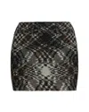 Missoni Embroidered Wool Blend Mini Skirt In Multi