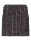 Missoni High Waist Mini Skirt With Sequin Embellishment In Multi