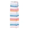 Missoni Zig Zag High-rise Wide-leg Pants In Blue/silver