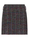 Missoni High Waist Mini Skirt With Sequin Embellishment In Multi