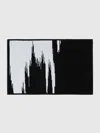 Missoni Slub 60x90 Cm Bath Mat In Slub Cotton In Black,white