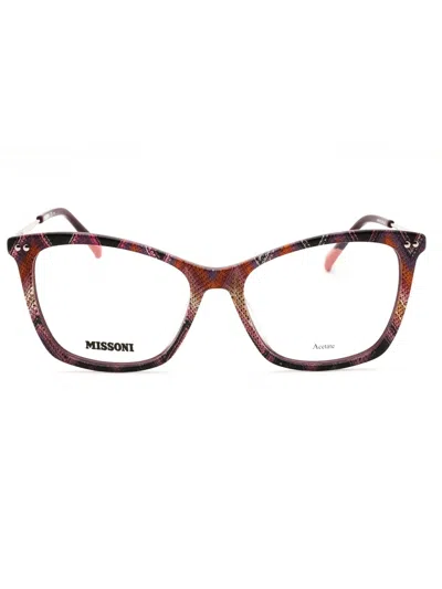 Missoni Sleek Cat Eye Mini Eyeglasses In Multi