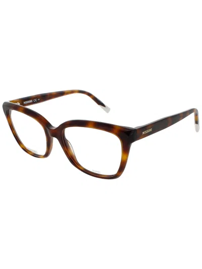 Missoni Sleek Modern Women's Plastic Eyeglasses In Burgundy