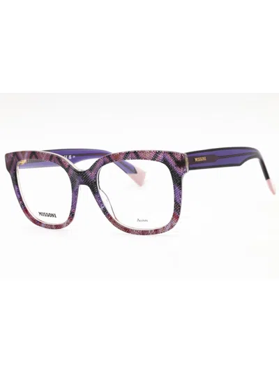 Missoni Sleek Rectangular Eyeglasses For Women - Mis 0127 In Multi