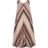Missoni Sleeveless A-line Minidress In Multi
