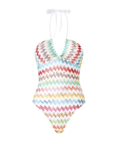 Missoni Sleeveless Bodysuit In Multi