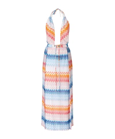 Missoni Sleeveless Dress In Multicolor