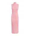 Missoni Sequin-embellished Ribbed-knit Midi Dress In Pink