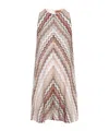 Missoni Sleeveless Dress In White