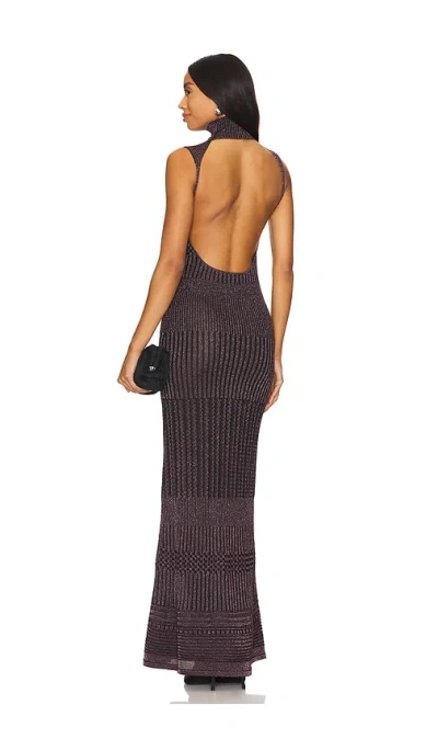 Missoni Sleeveless Long Dress In Black