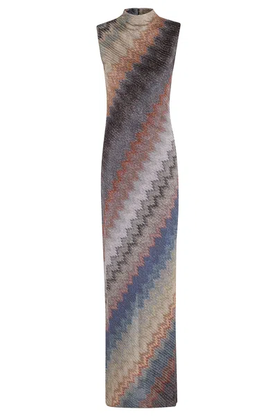MISSONI SLEEVELESS LONG DRESS
