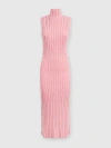 Missoni Sequin-embellished Ribbed-knit Midi Dress In Multicoloured