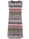 MISSONI SLEEVELESS MINI DRESS